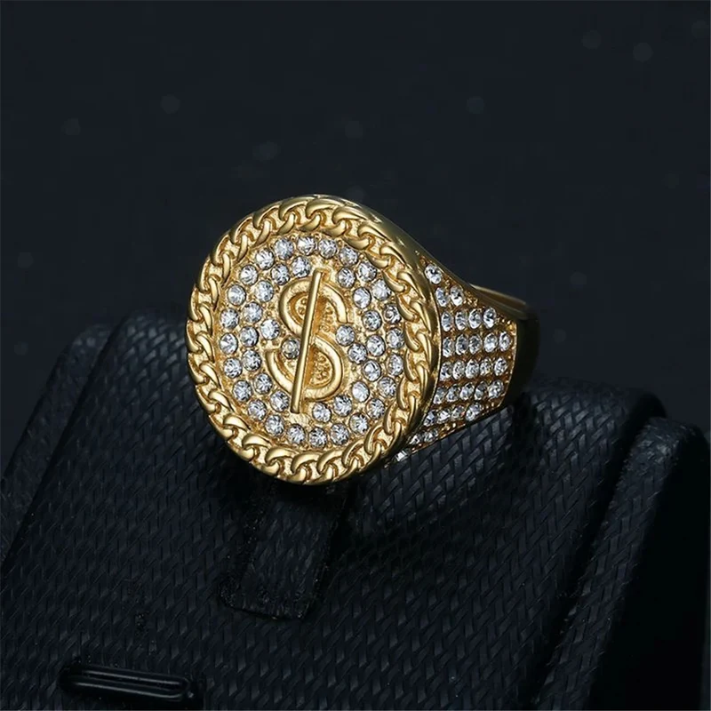 Bague Dollar Ronde
