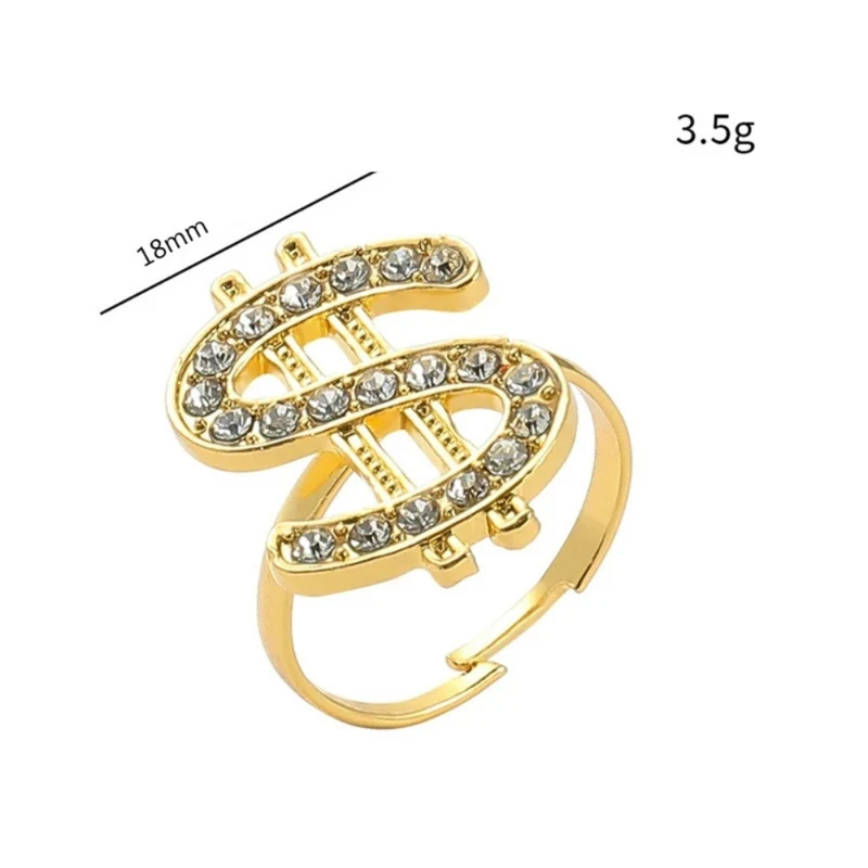 Bague Dollar Ajustable