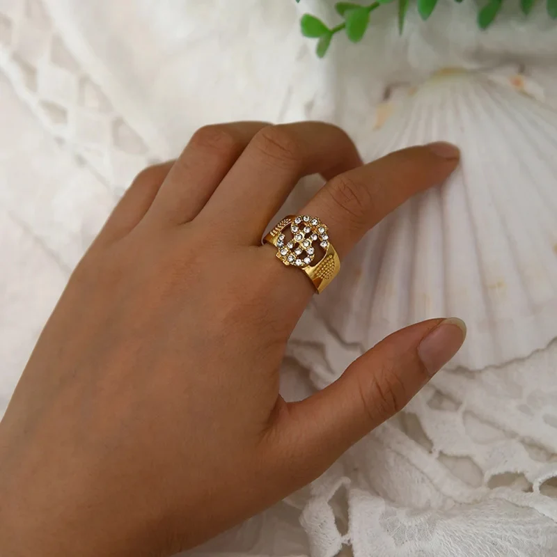 Bague Dollar Or