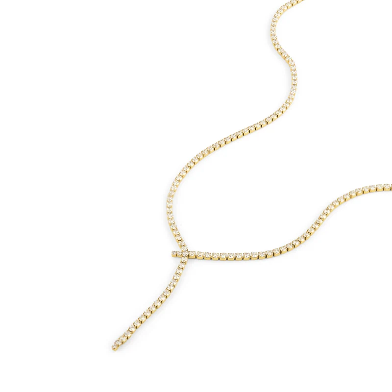 Mockberg Kenza Gold Plated Eve Necklace MB1928