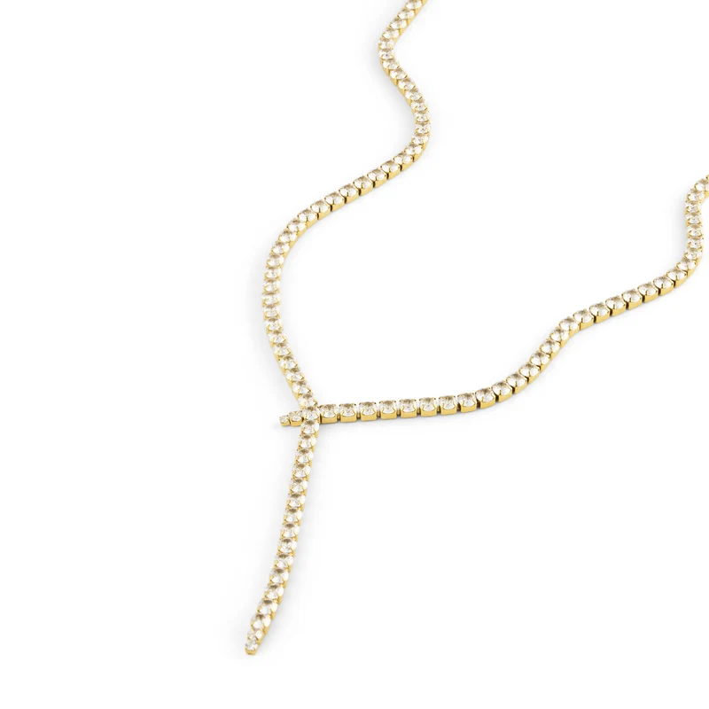 Mockberg Kenza Gold Plated Alora Necklace MB1930
