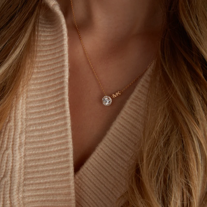 Michael Kors Premium Collier Or rose MKC1208AN791