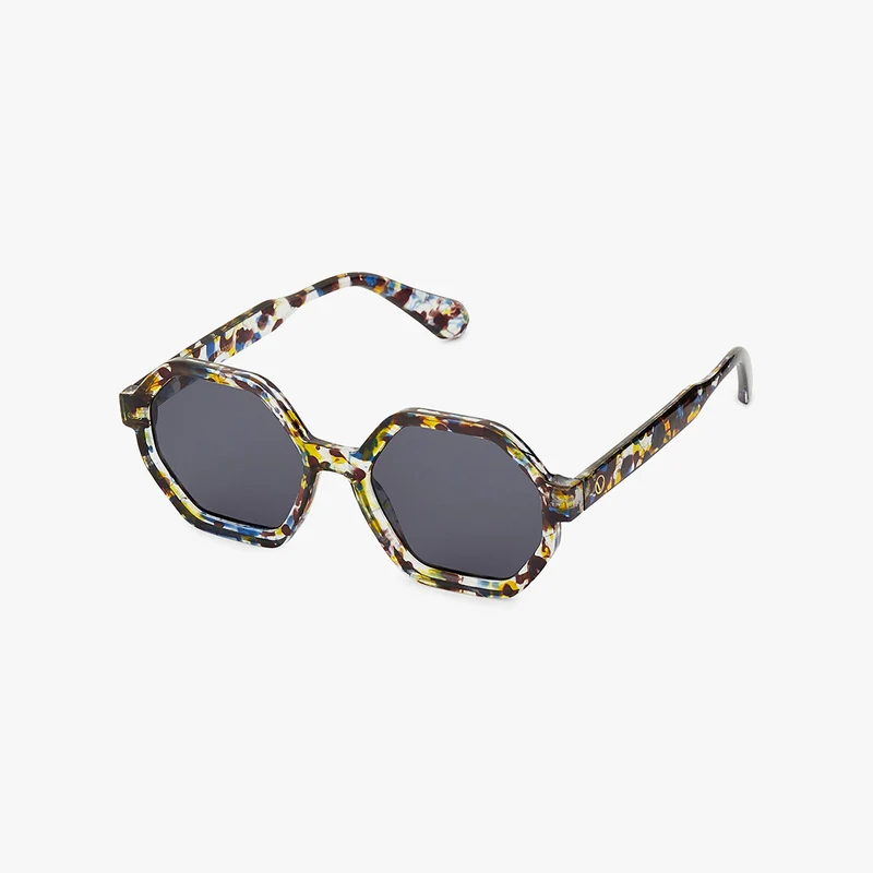 Lunettes de soleil octogonales
