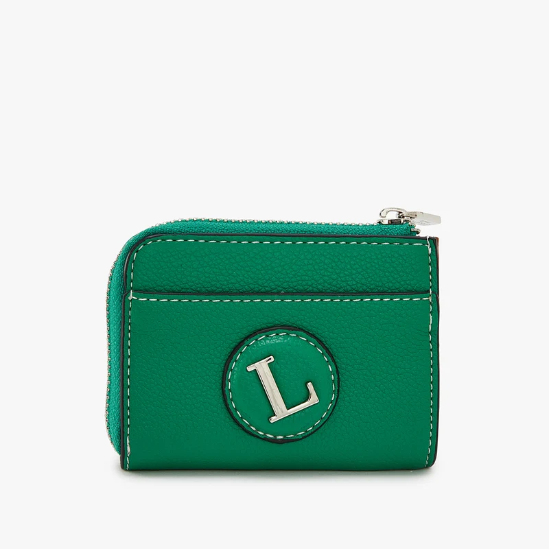 Porte-monnaie vert Lavello