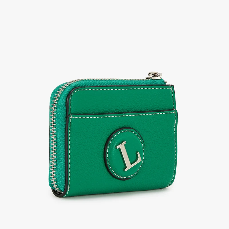 Porte-monnaie vert Lavello
