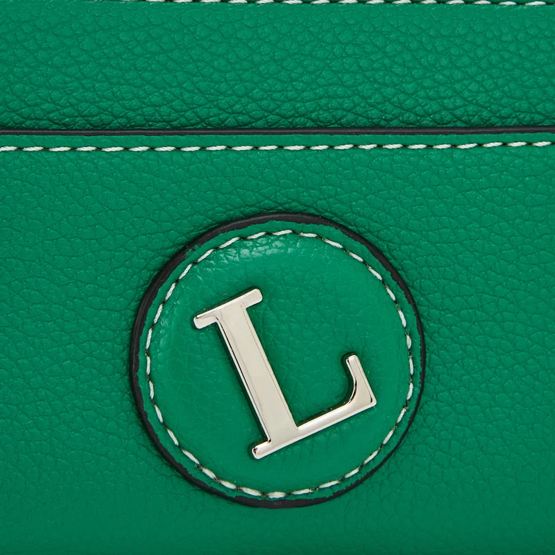 Porte-monnaie vert Lavello