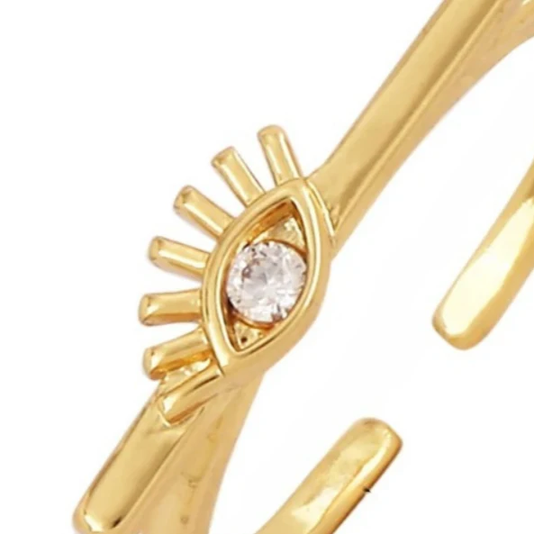 Bague Œil Barre