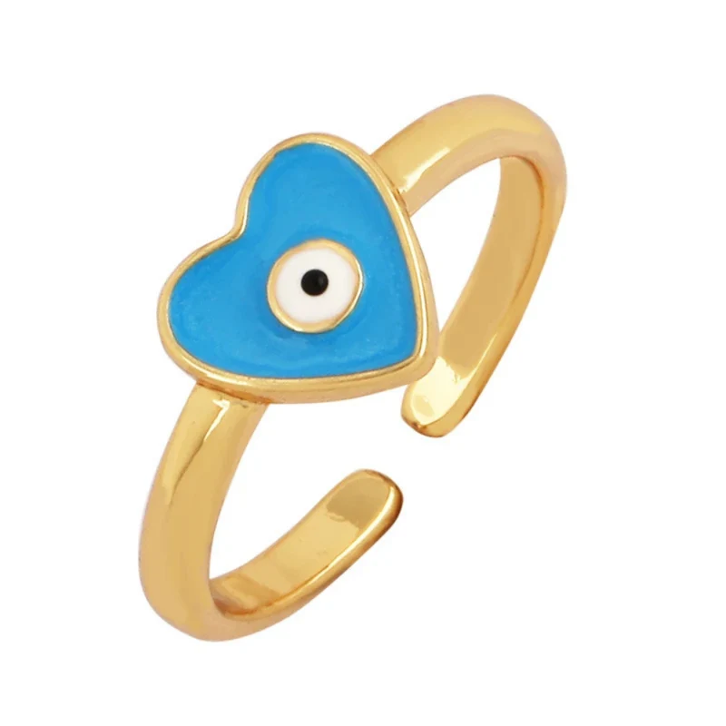 Bague Cœur Œil Grec