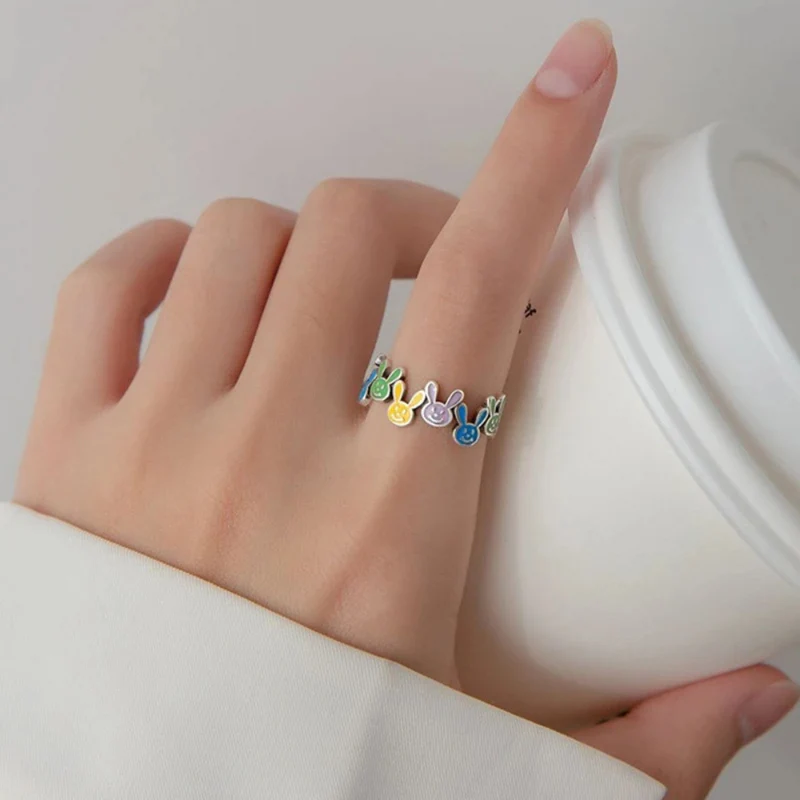 Bague Lapins Colorés