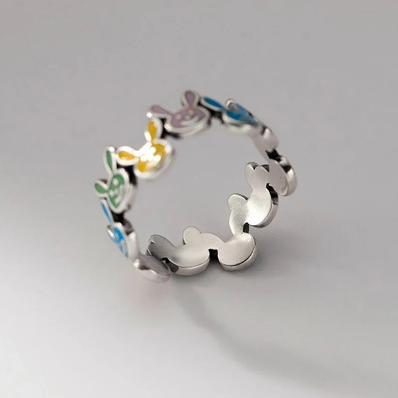 Bague Lapins Colorés