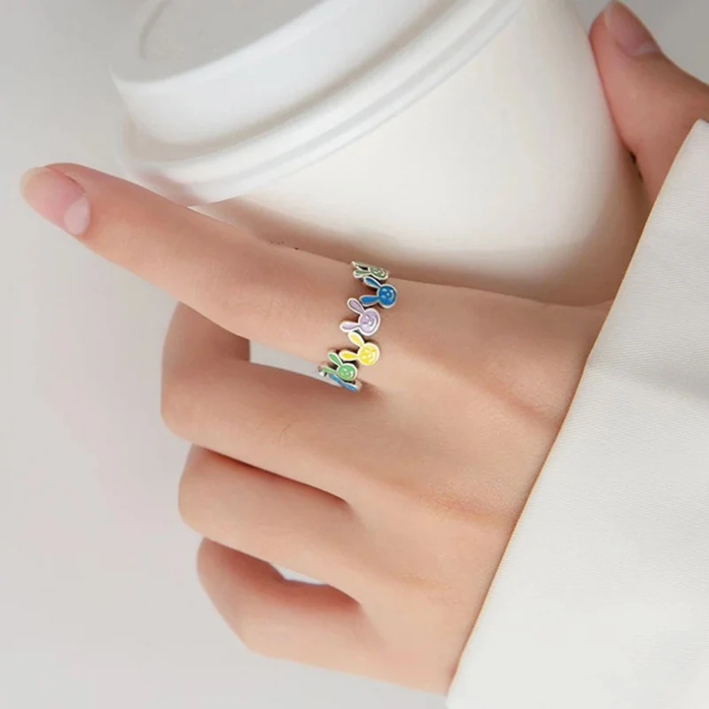 Bague Lapins Colorés
