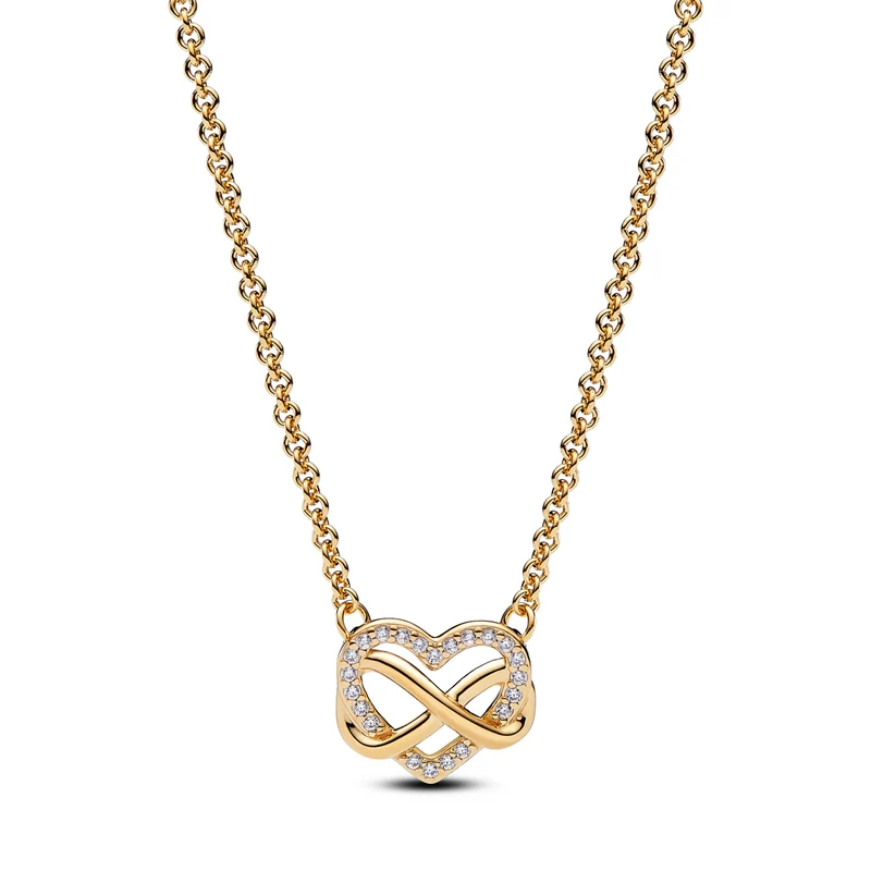 Pandora Moments Metalen Ketting Met Gouden Plating 362666C01-50