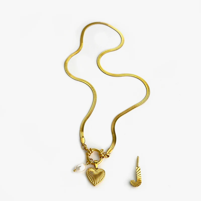 Collier Charms Lettre
