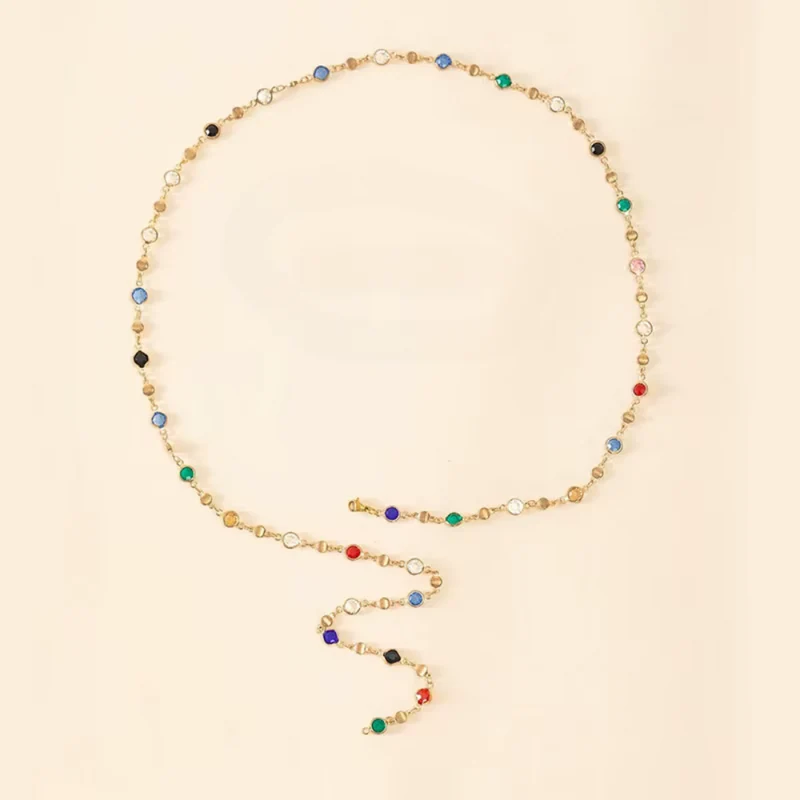 Collier en Y Couleur