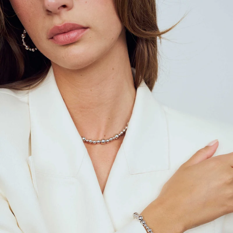 Sif Jakobs 925 Sterling Silver Bormio Grande Chain SJ-N2598