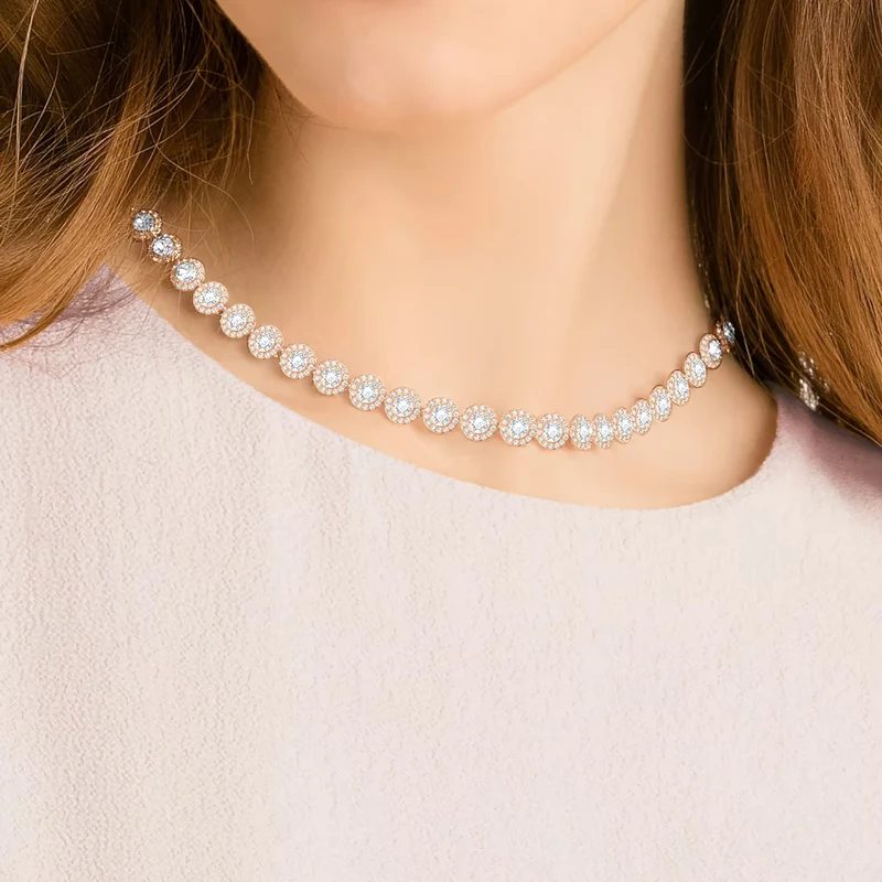 Swarovski Collier Or rose 5367845