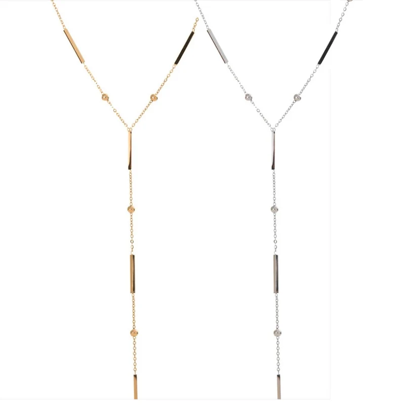 Collier en Y Femme