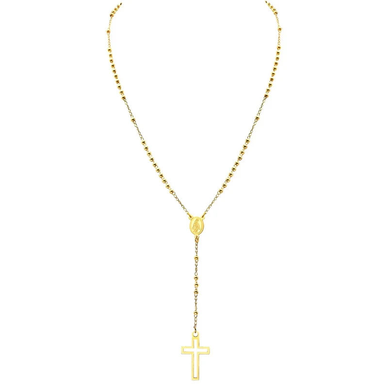 Collier en Y Croix