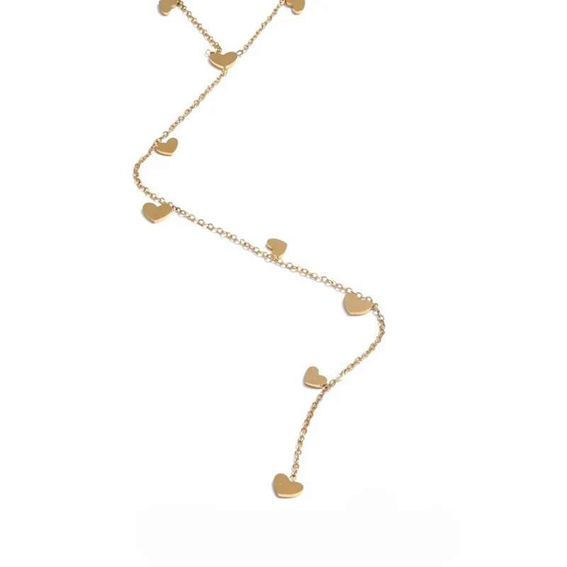Collier en Y Cœur