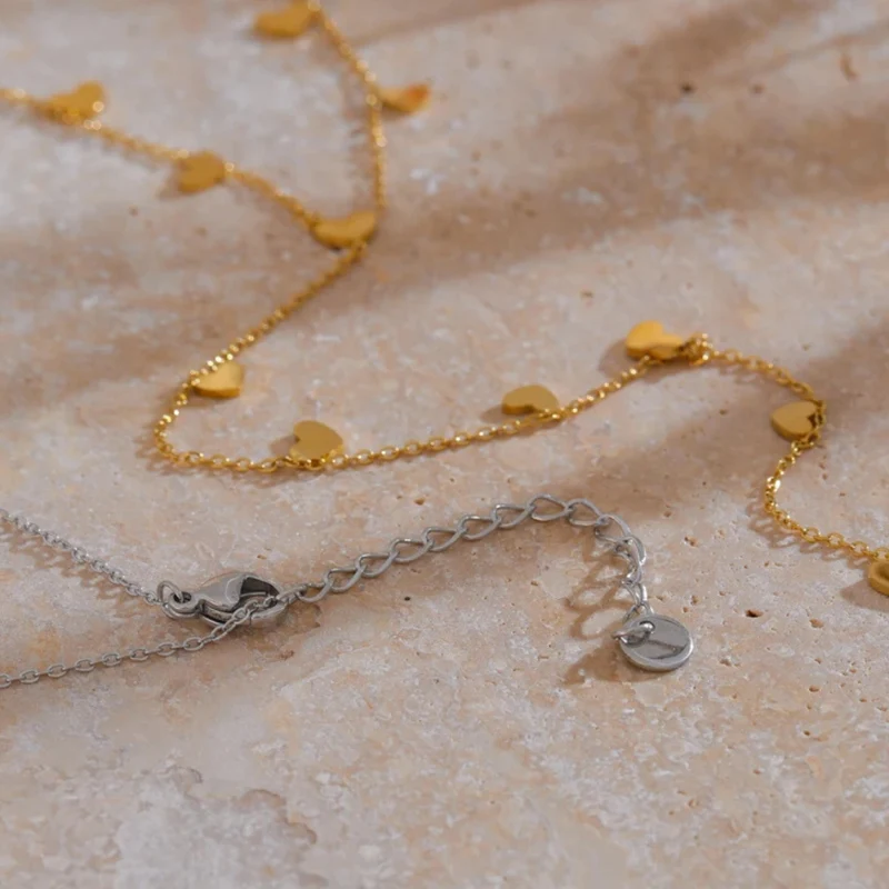 Collier en Y Cœur