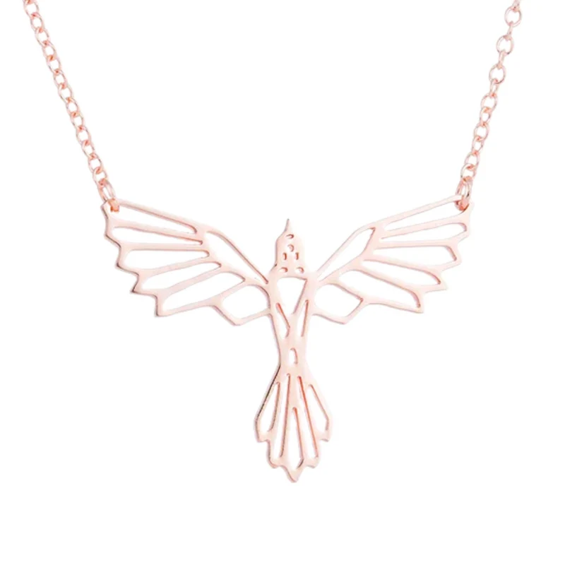 Collier Phœnix Origami