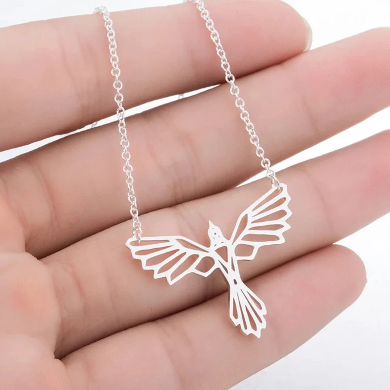 Collier Phœnix Origami