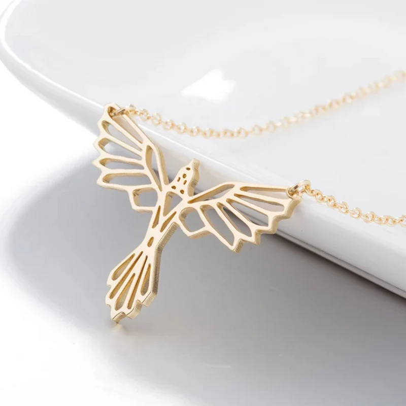 Collier Phœnix Origami