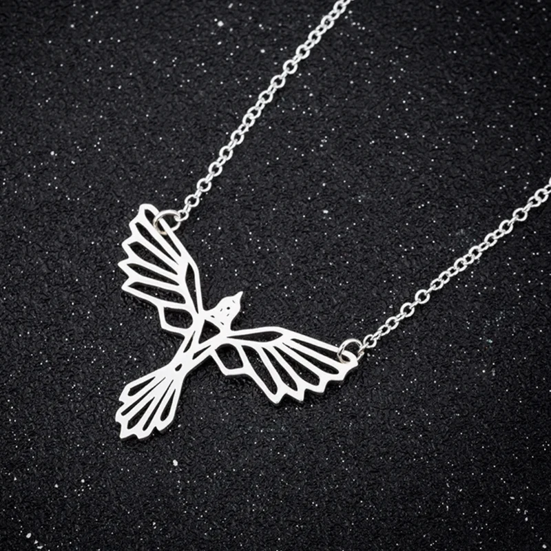 Collier Phœnix Origami