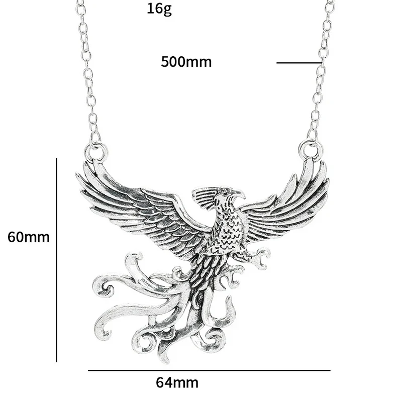 Collier Phœnix Argent