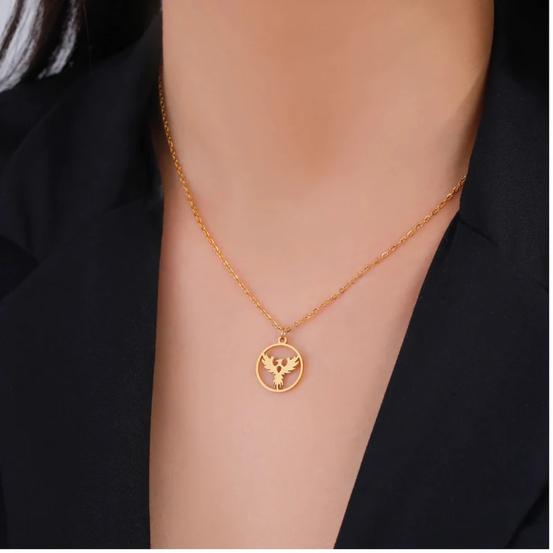 Pendentif Phœnix Femme