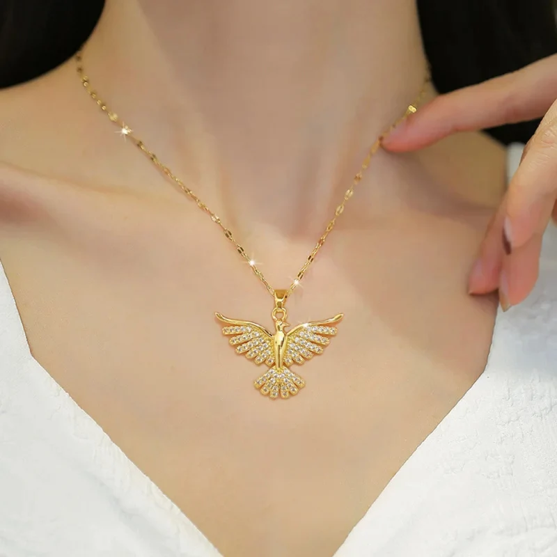 Collier Phœnix Or