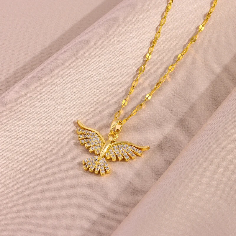Collier Phœnix Or