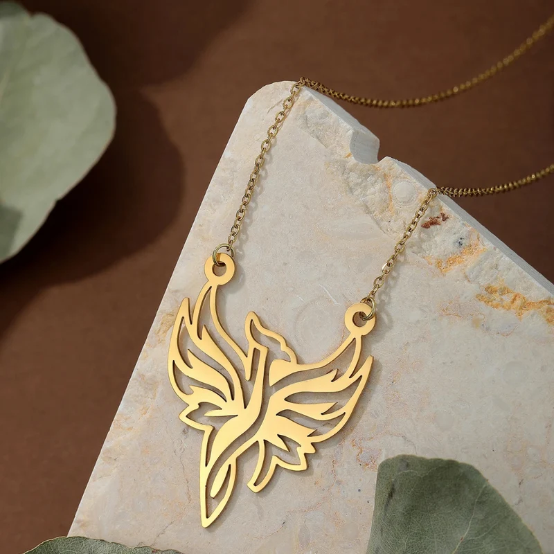 Collier Phœnix Acier Inoxydable