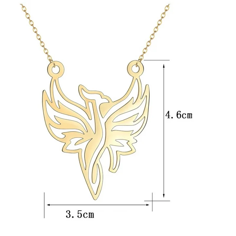 Collier Phœnix Acier Inoxydable