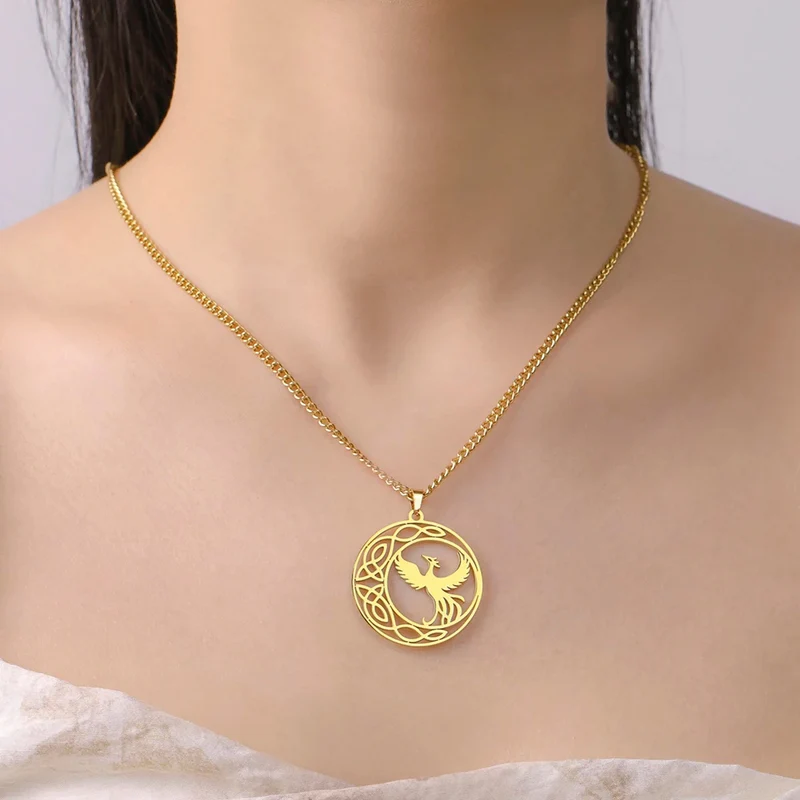 Collier Phoenix Cercle