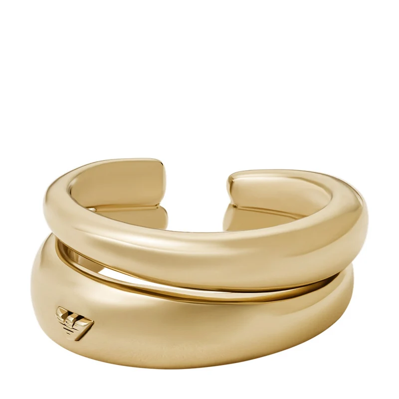 Emporio Armani Gold Coloured Ring EGS31937106.5