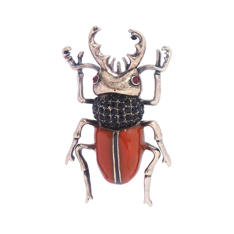 Broche Hanneton Brun