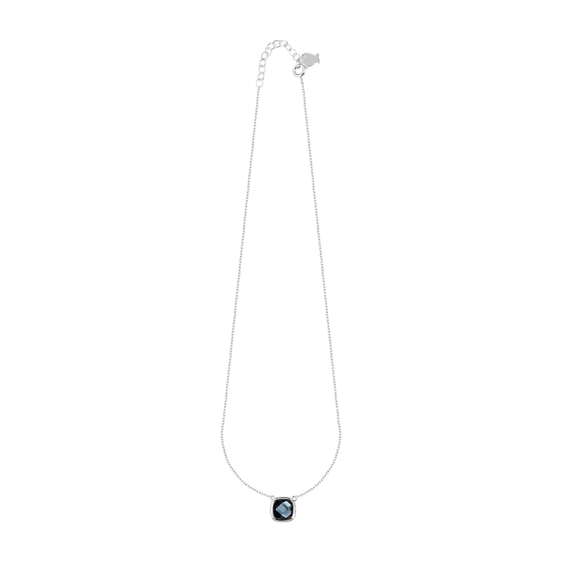 Collier Sissi Bleu Saphir