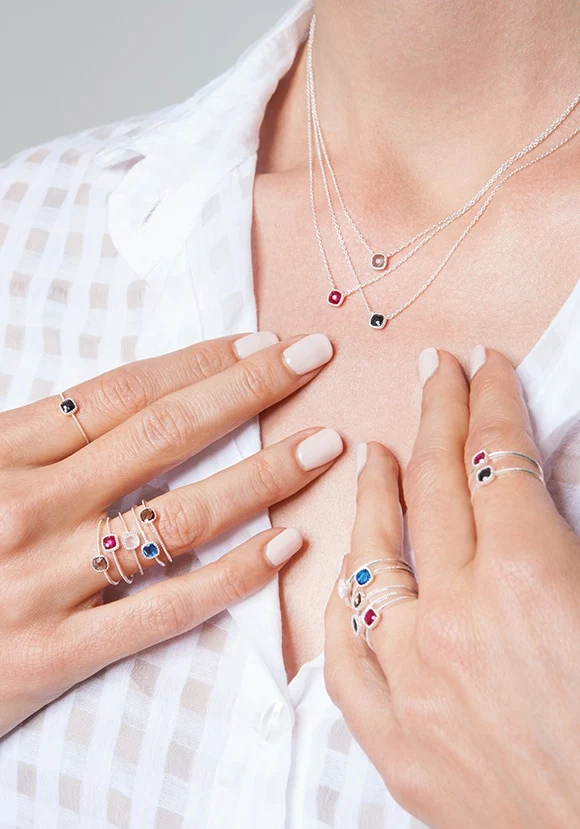 Collier Sissi Violet