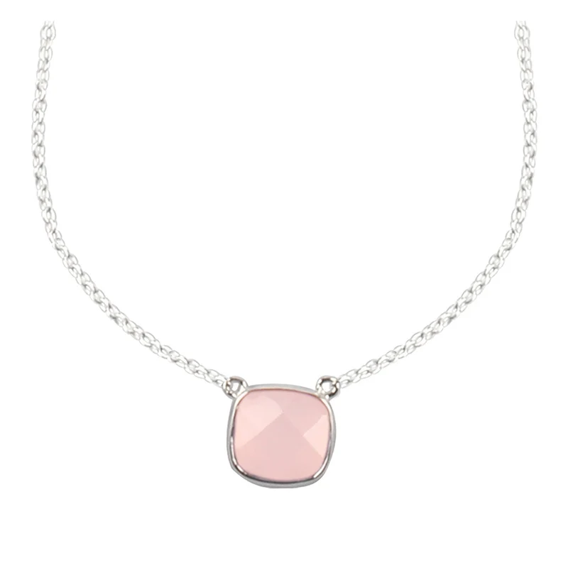 Collier Sissi Rose Quartz