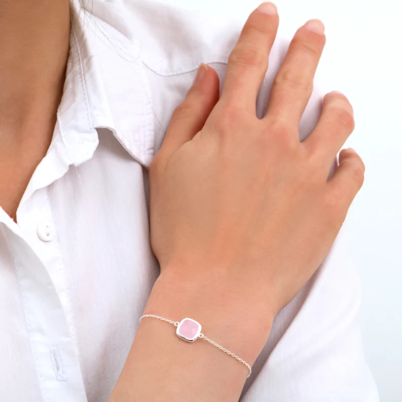 Bracelet Sissi Rose Quartz