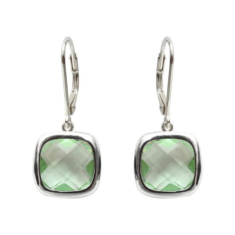 Boucles d'oreilles Sissi Green Violet