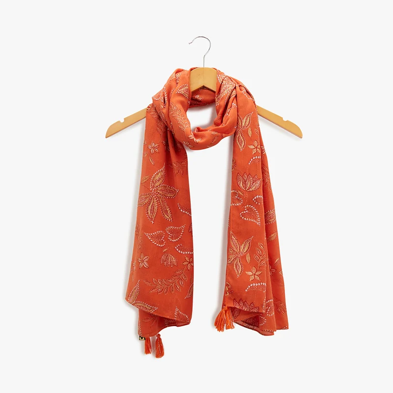 Foulard orange Licata
