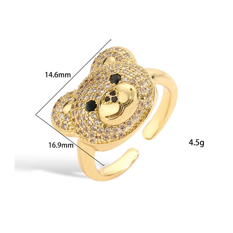 Bague Tête d'Ours