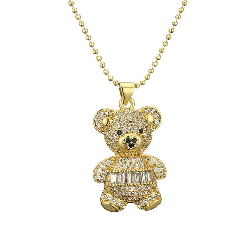 Collier Ourson Brillant