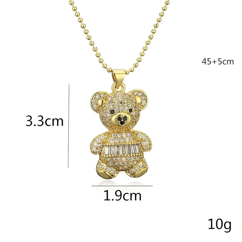 Collier Ourson Brillant