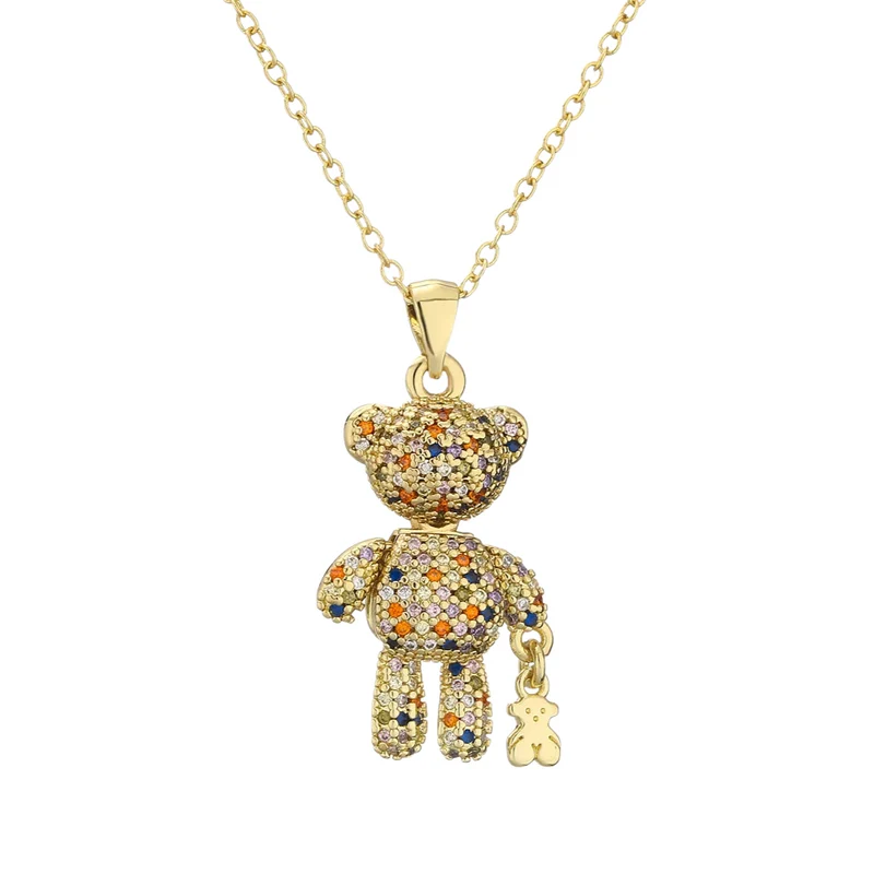 Collier Ours Or