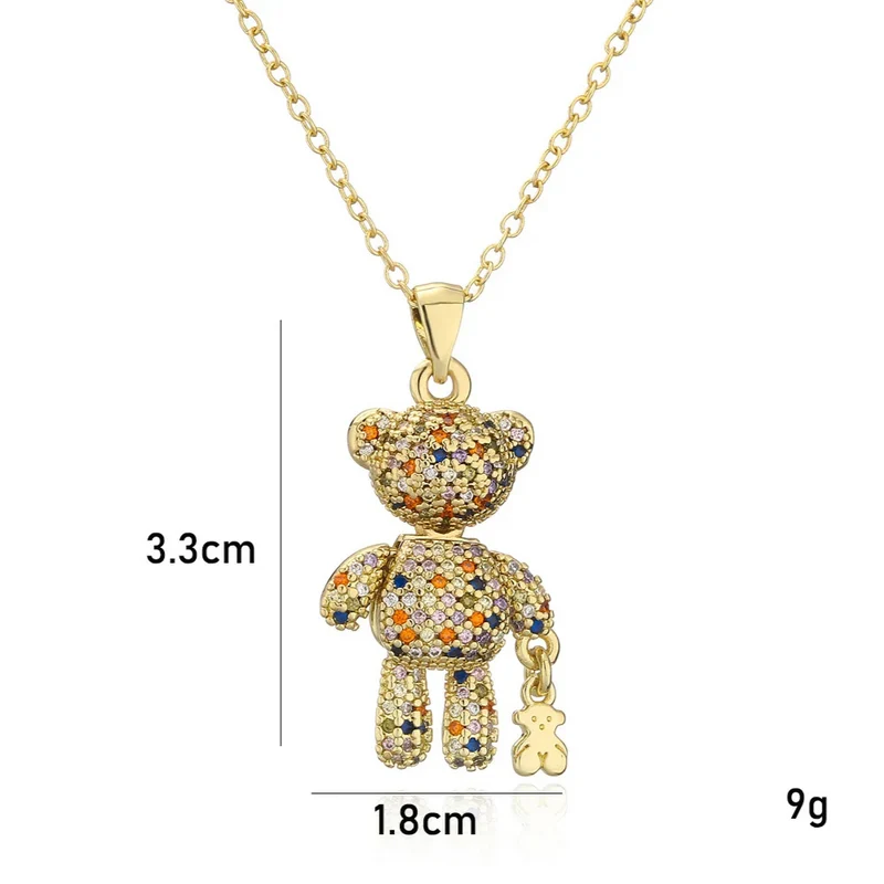 Collier Ours Or
