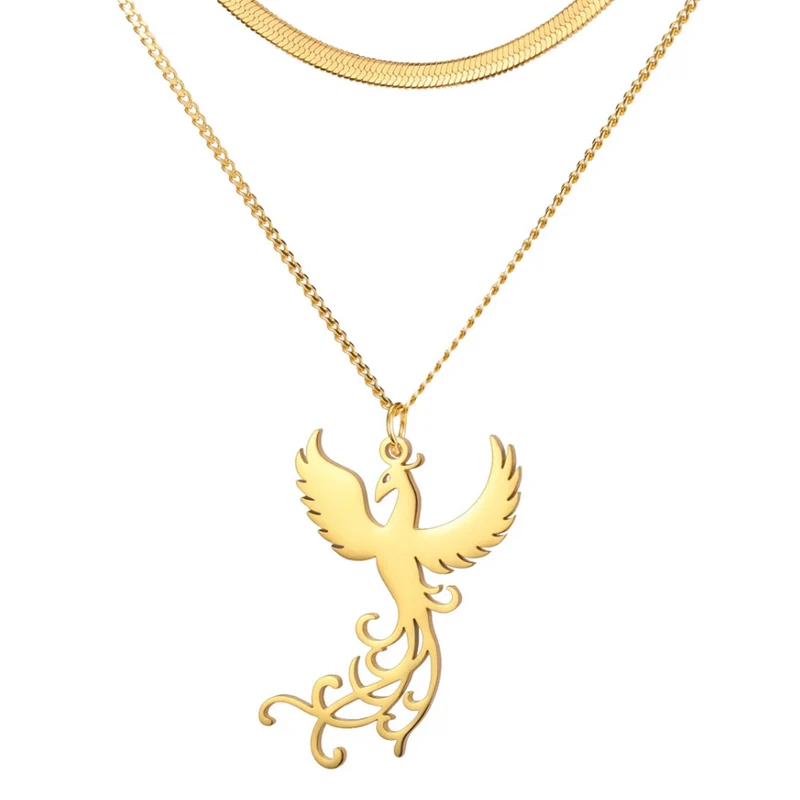 Collier Phoenix Femme