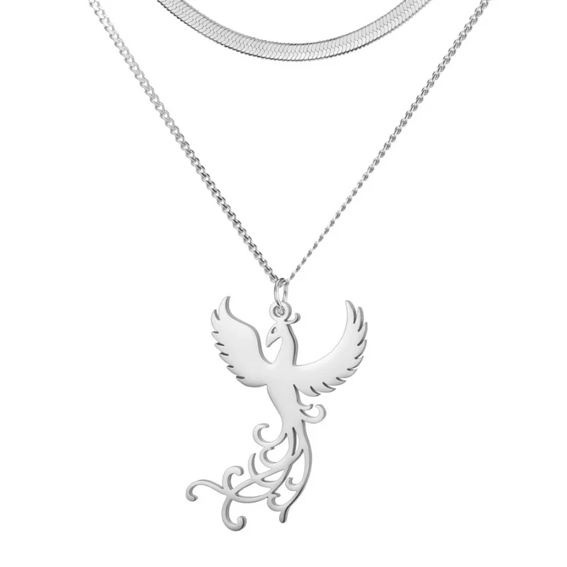 Collier Phoenix Femme